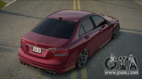 Mercedes-Benz C63 AMG 10th for GTA San Andreas