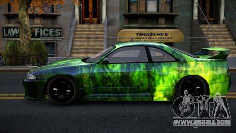 Nissan Skyline R33 Letyxis S14 for GTA 4