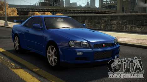 Nissan Skyline R34 Nehgan for GTA 4