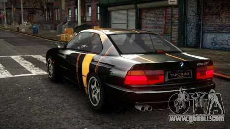 BMW 850CSi Saberon S6 for GTA 4