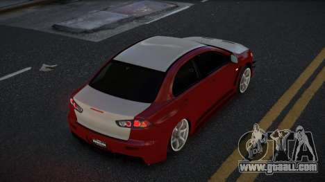 Mitsubishi Lancer Evolution X Fackam for GTA 4