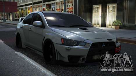 Mitsubishi Lancer Evolution X Iwit for GTA 4