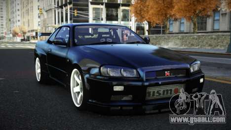 Nissan Skyline R34 Ruwi for GTA 4