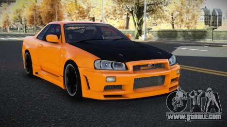 Nissan Skyline R34 Gagpi for GTA 4