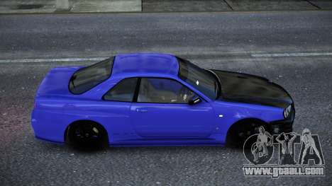 Nissan Skyline R34 Bupxegol for GTA 4