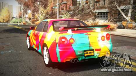 Nissan Skyline R34 Nehgan S11 for GTA 4