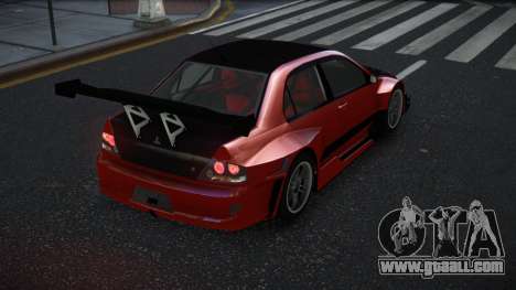 Mitsubishi Lancer Evolution IX Ninbeb for GTA 4