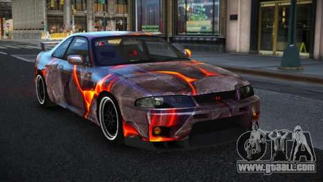 Nissan Skyline R33 Risic S9 for GTA 4
