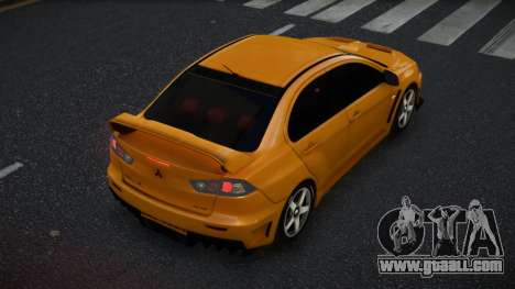 Mitsubishi Lancer Evolution X Jigwus for GTA 4