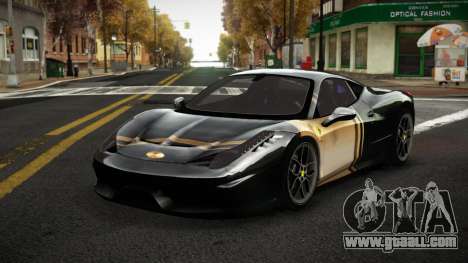 Ferrari 458 Ashber S10 for GTA 4