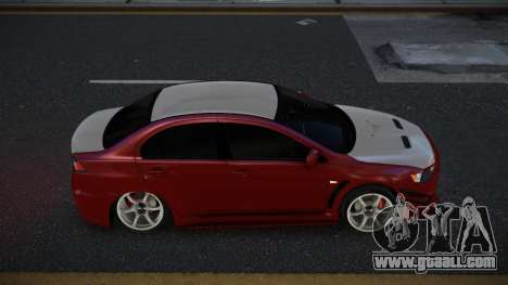 Mitsubishi Lancer Evolution X Fackam for GTA 4