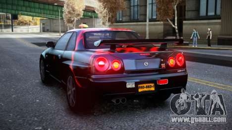 Nissan Skyline R34 Owyna S12 for GTA 4