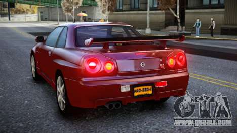 Nissan Skyline R34 Owyna for GTA 4