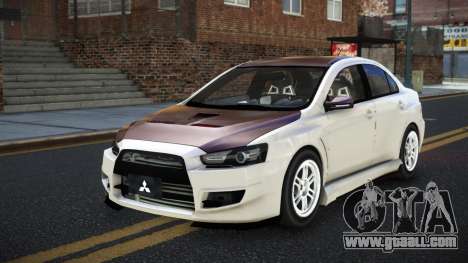 Mitsubishi Lancer Evolution X Tachecunu for GTA 4