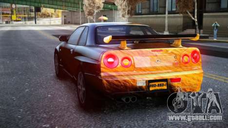 Nissan Skyline R34 Owyna S7 for GTA 4