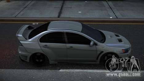 Mitsubishi Lancer Evolution X Iwit for GTA 4