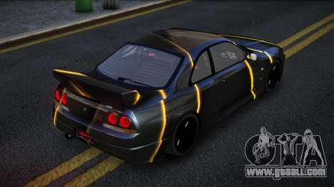 Nissan Skyline R33 Letyxis S9 for GTA 4