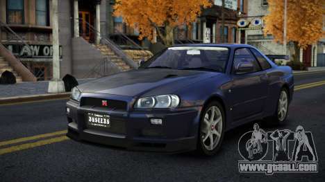 Nissan Skyline R34 Zaeji for GTA 4