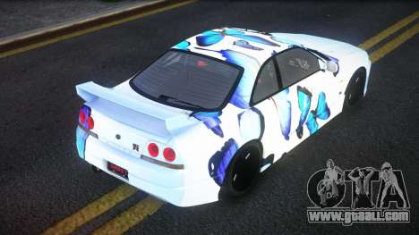 Nissan Skyline R33 Letyxis S2 for GTA 4