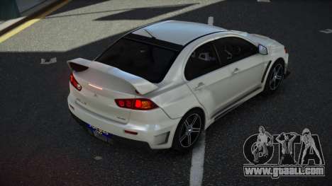 Mitsubishi Lancer Evolution X Juqdowoqa for GTA 4