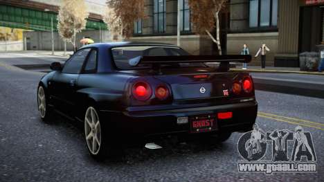 Nissan Skyline R34 Tuji for GTA 4