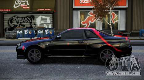 Nissan Skyline R34 Owyna S12 for GTA 4