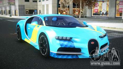 Bugatti Chiron Ashow S8 for GTA 4