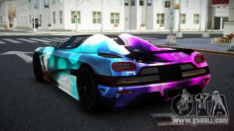 Koenigsegg Agera Jesca S2 for GTA 4