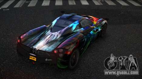 Pagani Huayra Brihaly S8 for GTA 4