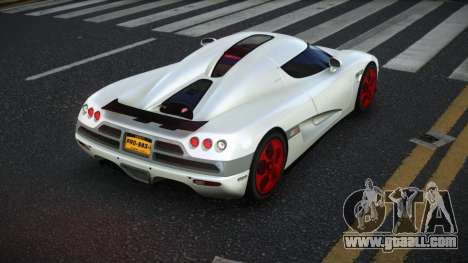 Koenigsegg CCX Zikma for GTA 4