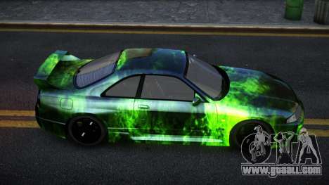 Nissan Skyline R33 Letyxis S14 for GTA 4