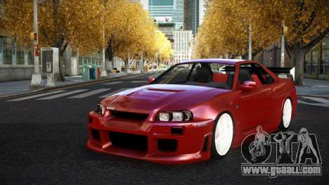 Nissan Skyline R34 Yaipo for GTA 4