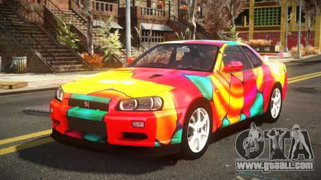 Nissan Skyline R34 Nehgan S11 for GTA 4