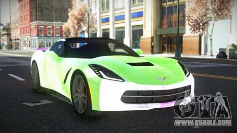 Chevrolet Corvette C7 Ewashu S12 for GTA 4