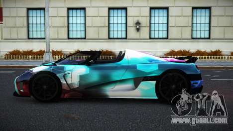 Koenigsegg Agera Jesca S2 for GTA 4