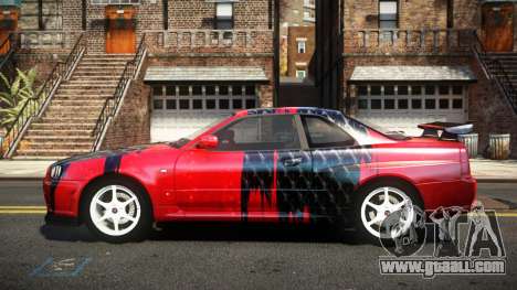 Nissan Skyline R34 Nehgan S12 for GTA 4