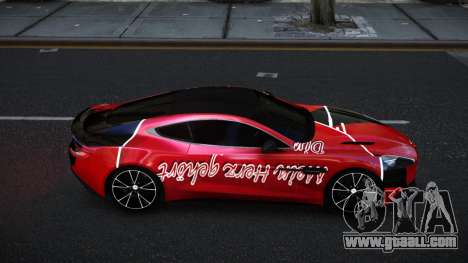 Aston Martin Vanquish Gably S8 for GTA 4