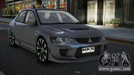 Mitsubishi Lancer Evolution VIII Duwtodaw for GTA 4