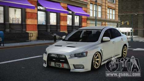 Mitsubishi Lancer Evolution X Nihtesuva for GTA 4