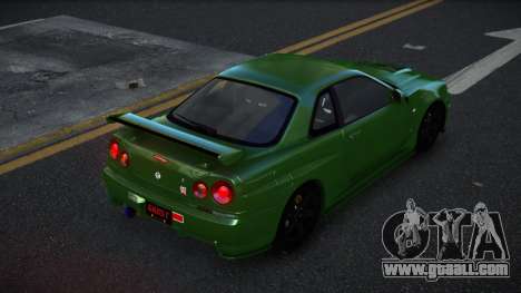 Nissan Skyline R34 Gafzevo for GTA 4