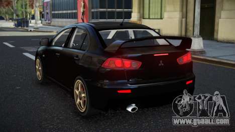 Mitsubishi Lancer Evolution X Etux for GTA 4