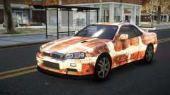Nissan Skyline R34 Calosca S6 for GTA 4
