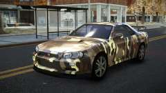Nissan Skyline R34 Calosca S7 for GTA 4