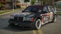 Mercedes-Benz 190E Speed Edited for GTA San Andreas