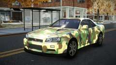 Nissan Skyline R34 Calosca S12 for GTA 4