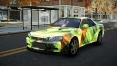 Nissan Skyline R34 Calosca S9 for GTA 4