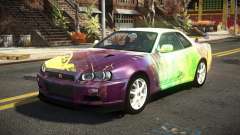 Nissan Skyline R34 Nehgan S7 for GTA 4