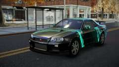 Nissan Skyline R34 Calosca S1 for GTA 4