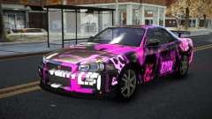 Nissan Skyline R34 Calosca S13 for GTA 4
