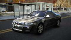 Nissan Skyline R34 Calosca S3 for GTA 4